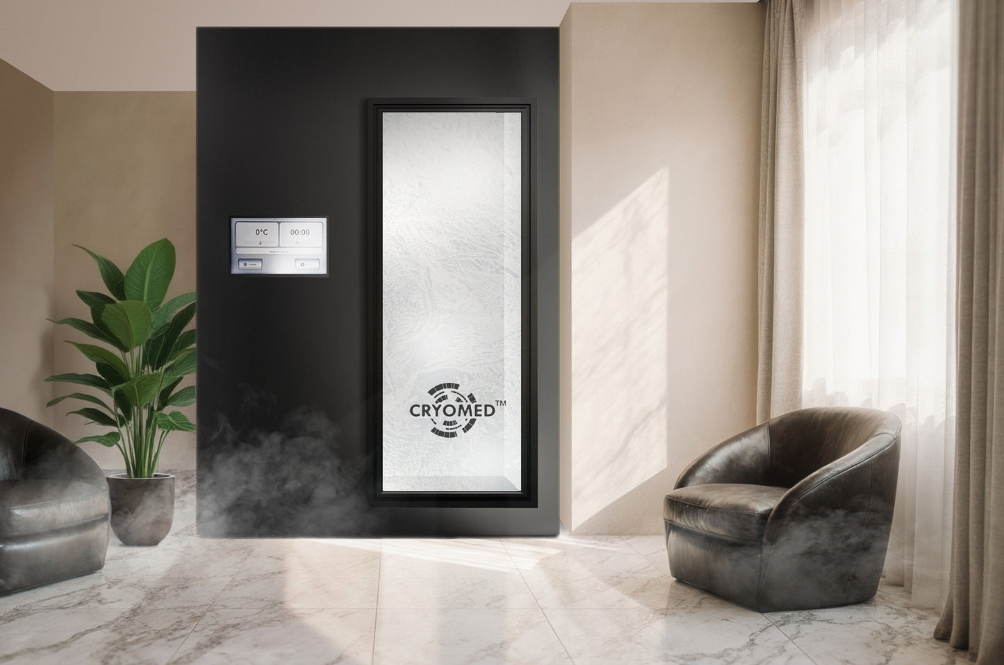 Cryomed e-IceChill Installation in Luxury Spa Setting