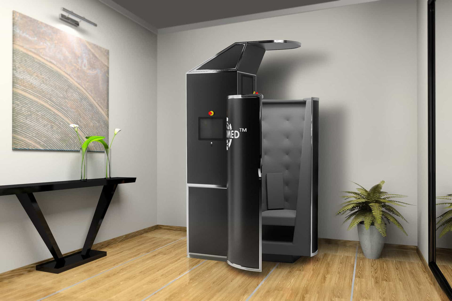 Cryomed Pro Cryosauna - Room Setting