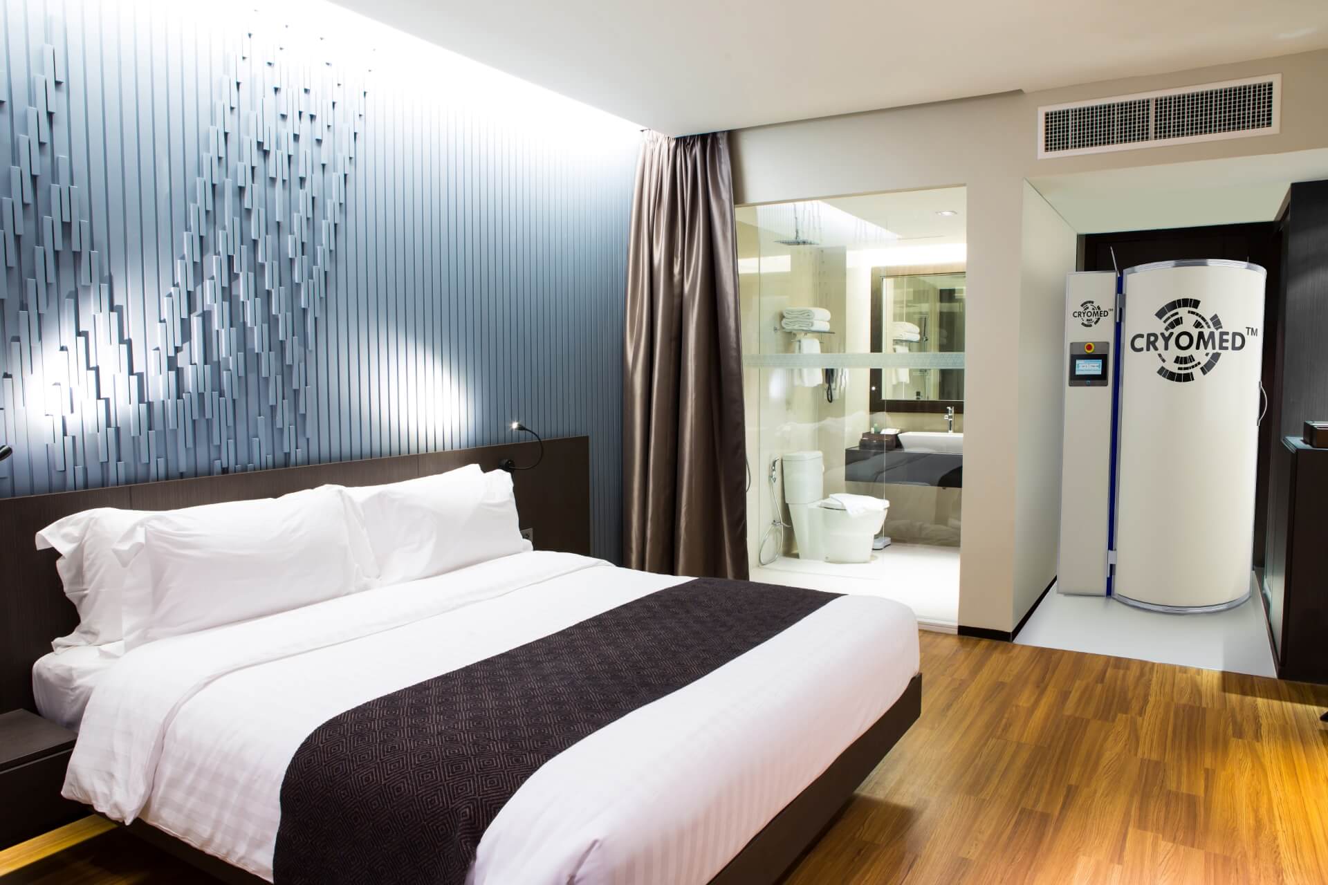 Cryomed Mini Cryosauna - Hotel Setting